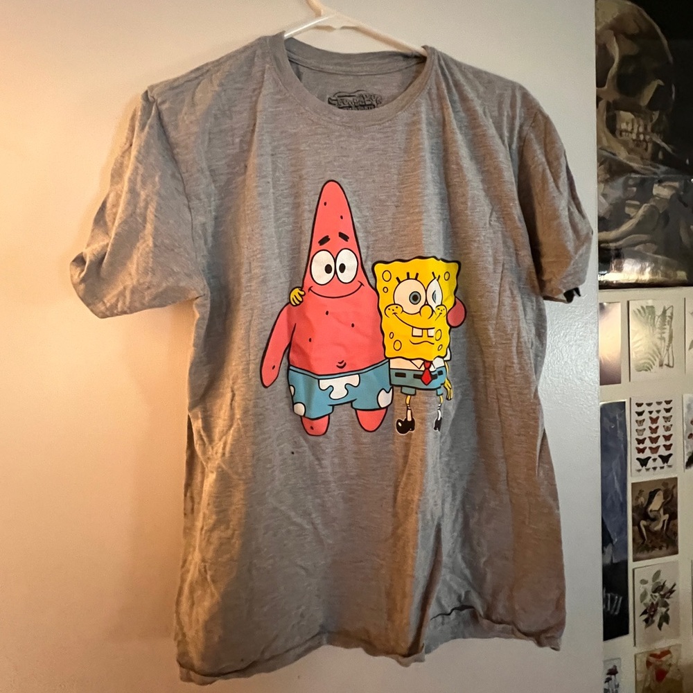 Spongebob and Patrick tee